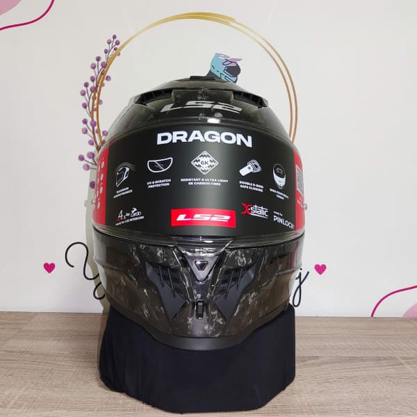 LS2 Dragon Forged Carbon - 5