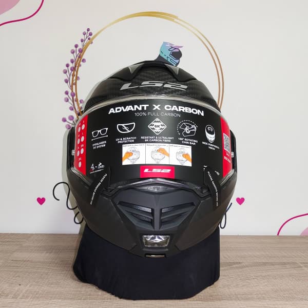 LS2 Advant X Carbon Solid Matt - 4