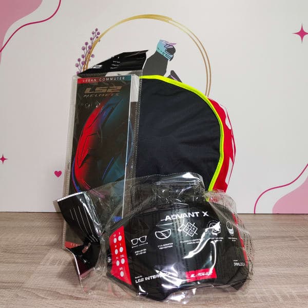 LS2 Advant X Nova White Blue - 2