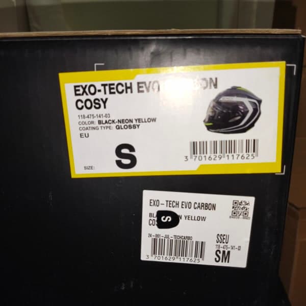 Scorpion Exo-Tech Evo Carbon Cosy Black Neon Yellow - 1