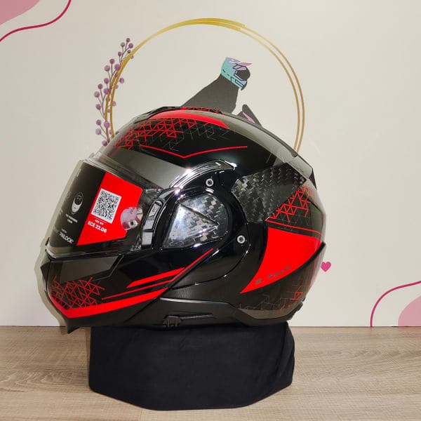 LS2 Advant II Astral Red - 6