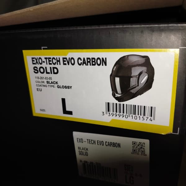Scorpion Exo-Tech Evo Carbon Solid - 1
